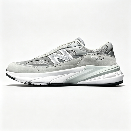 New Balance 990v6 Grey Silver Made in USA Women's & Men's Lifestyle Sneakers