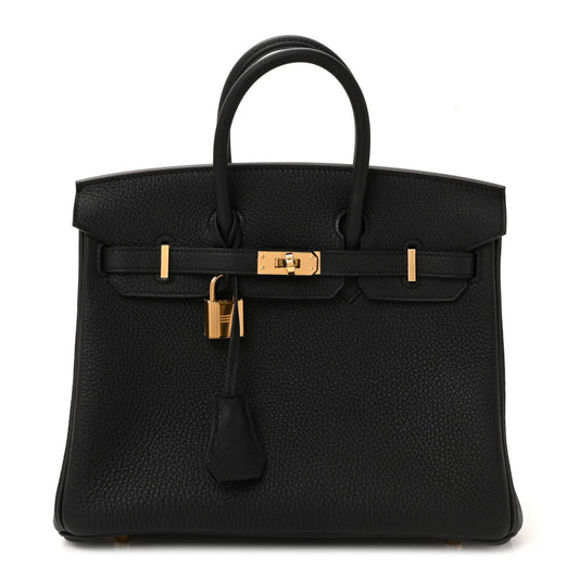 Togo Birkin 25 Black