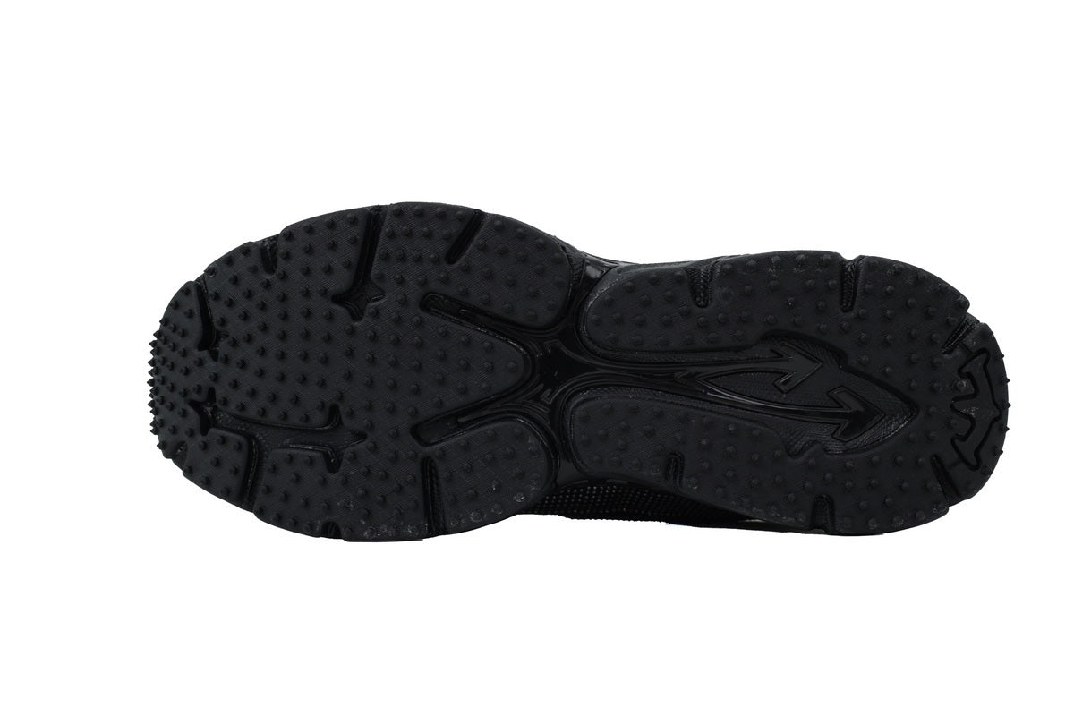 Off-White Be Right Back Women's Men's Black Sparkle Chunky Sneakers