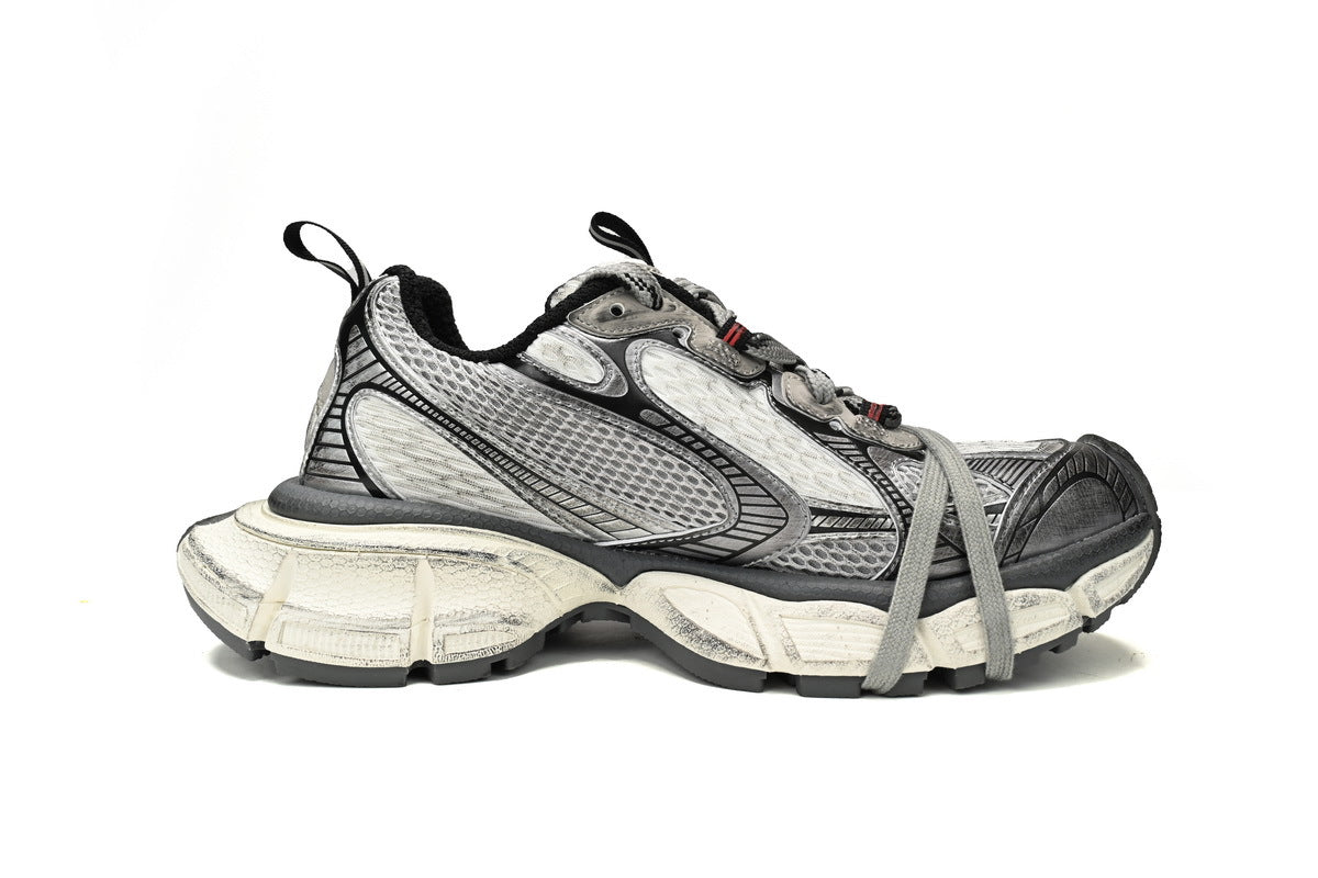 Balenciaga 3XL  men's shoes Track Sneaker ¨C Low-Top Chunky Sole balenciaga runners  White lime