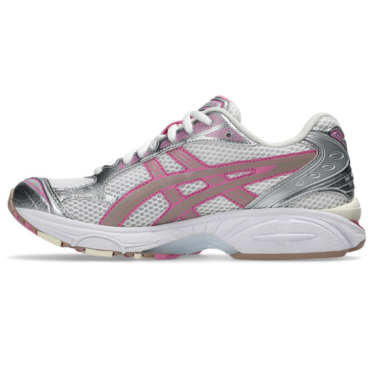 Asics  shoes  neutral running shoes mens  sneakers Gel-Nimbus 9 White / Silver / Pink