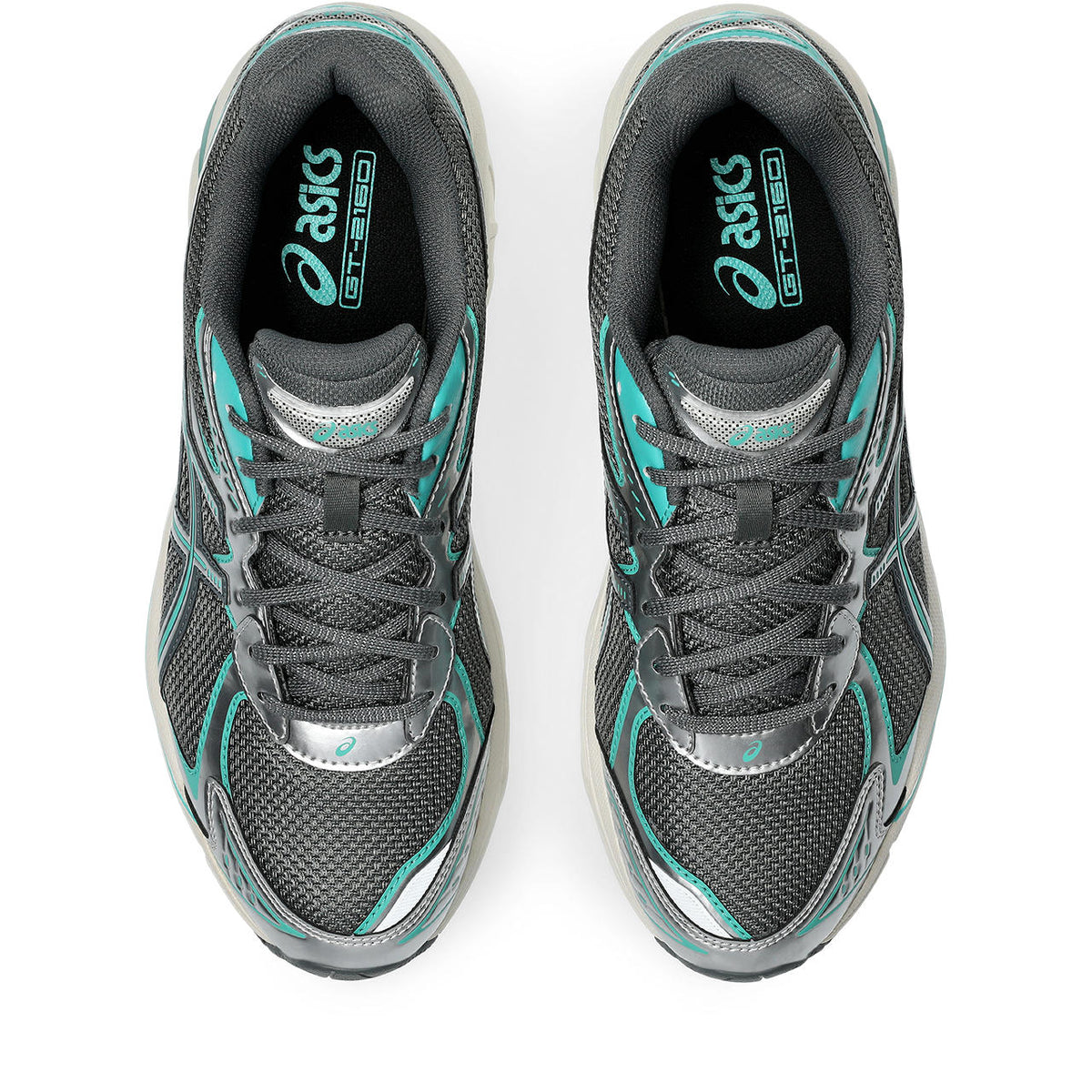 Asics  shoes  neutral running shoes mens  sneakers GT-2160 Dark Gray / Silver / Turquoise