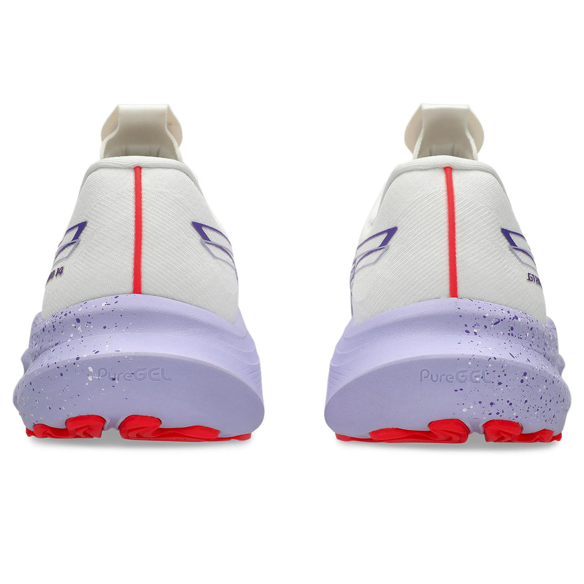 Asics womens shoes  neutral running shoes mens  sneakers GT-2000 14 White / Purple / Red