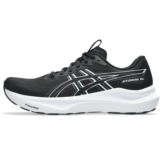 Asics womens shoes  neutral running shoes mens  sneakers GT?2000?14 Black?White?Silver
