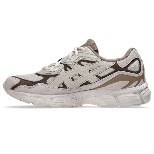 Asics womens shoes  neutral running shoes mens  sneakers Gel-NYC ¨C Cream/Brown Sneaker