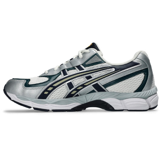 Asics womens shoes  neutral running shoes mens  sneakers Gel-Kayano 14 ¨C Silver/Green/Navy Sneaker