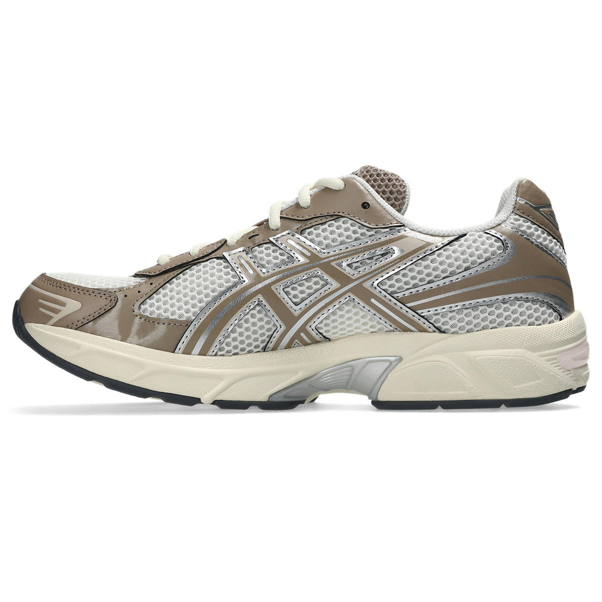 Asics womens shoes  neutral running shoes mens  sneakers Gel-1130 ¨C Beige/Brown/Silver Sneaker