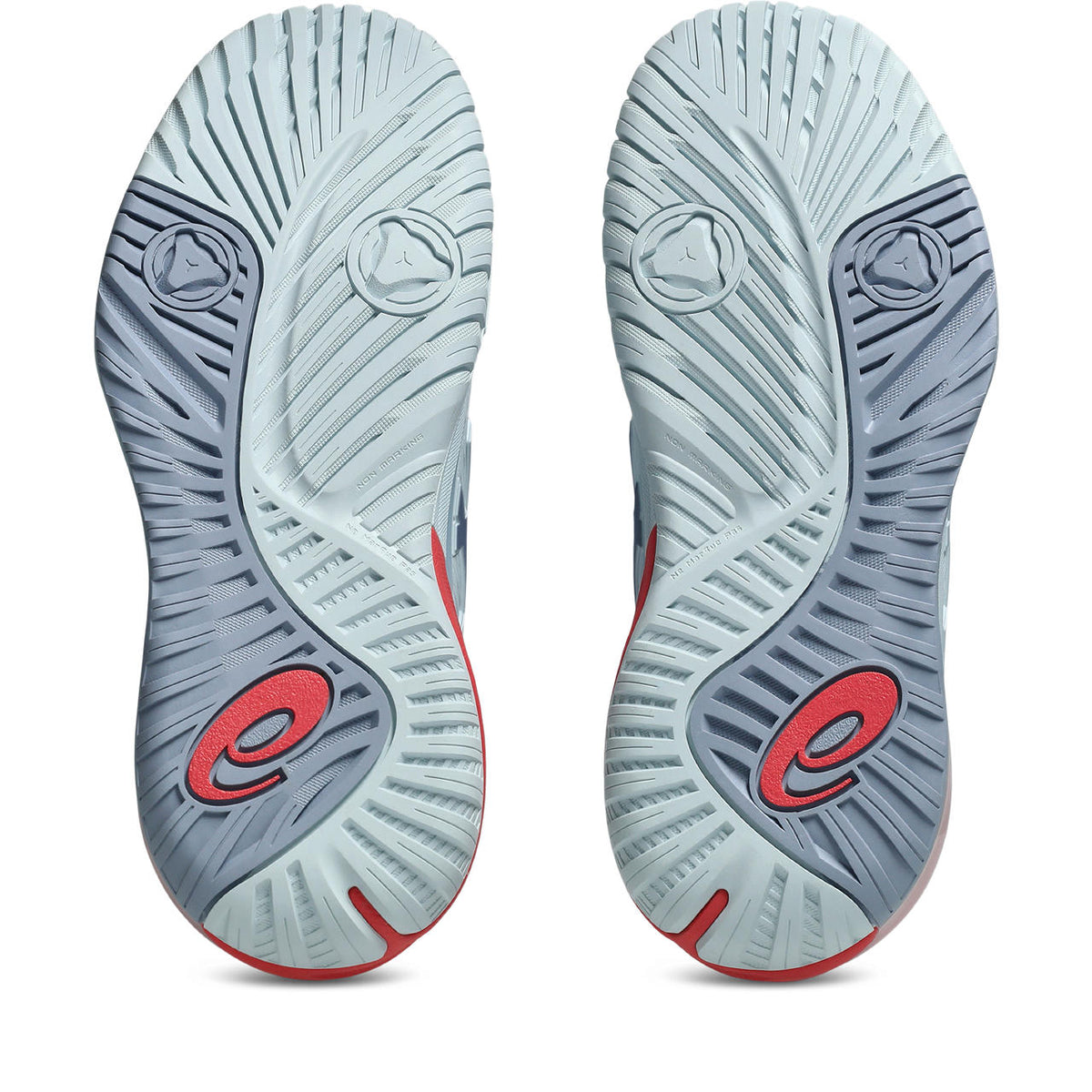 Asics womens shoes  neutral running shoes mens  sneakers Gel-Resolution ¨C Light Sky Blue/Navy/Red Tennis Sneaker