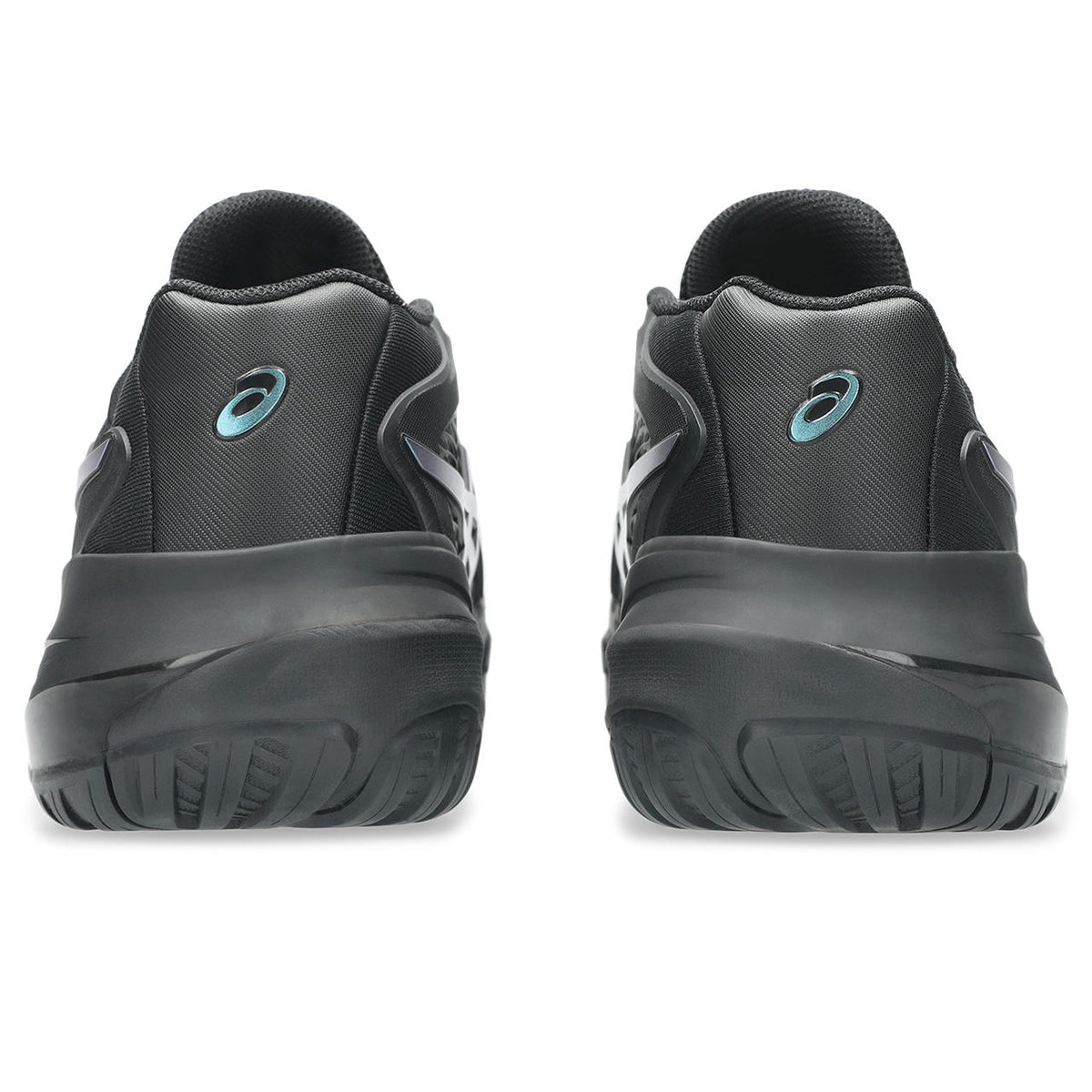 Asics womens shoes  neutral running shoes mens  sneakers Gel-Resolution ¨C Black/Iridescent Cyan Tennis Sneaker