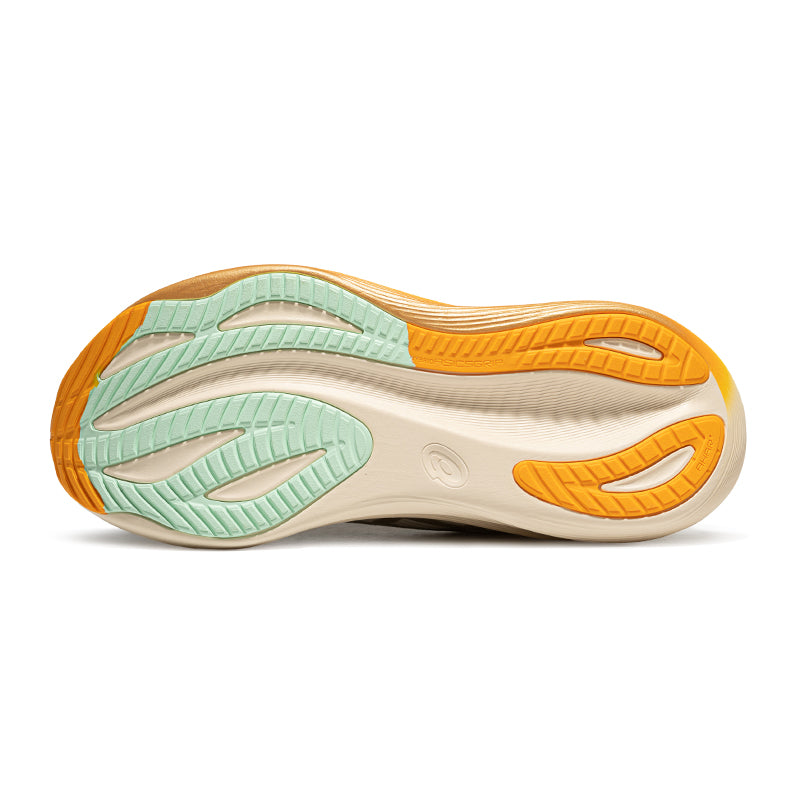 Asics womens shoes  neutral running shoes mens  sneakers Gel-Nimbus 27 Cream / Gold / Orange