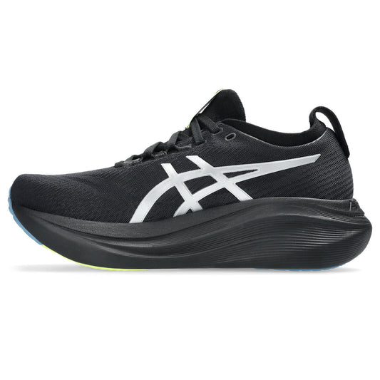 Asics womens shoes  neutral running shoes mens  sneakers  Gel-Nimbus 27 Black / Silver