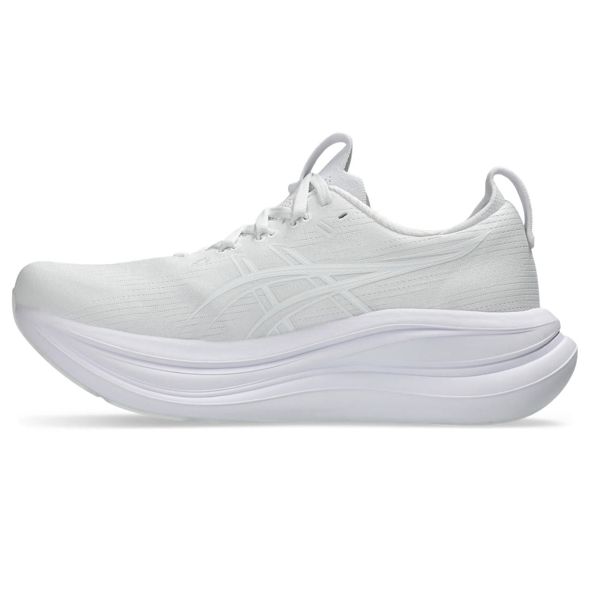 Asics womens shoes  neutral running shoes mens  sneakers  Gel-Nimbus 28 ¨C Triple White Running Shoe