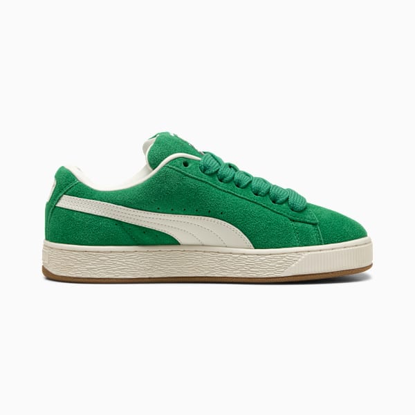 PUMA Suede XL Green-Off-White-Gum Sole puma shoes for men  womens shoes  roma shoes