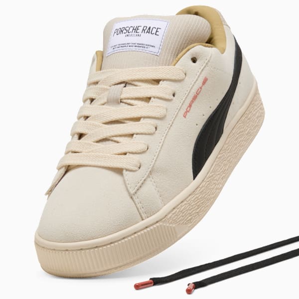 PUMA Suede Porsche Cream-Black puma shoes for men  womens shoes  roma shoes