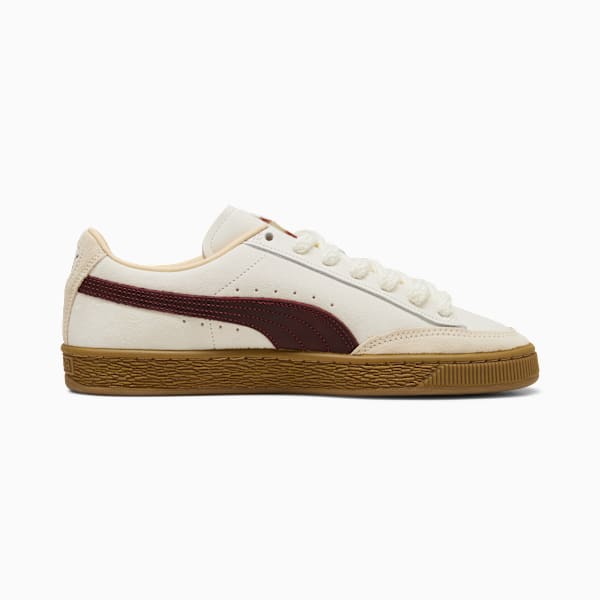 PUMA Suede x Nahmias Off-White-Burgundy-Gum Sole puma shoes for men  womens shoes  roma shoes