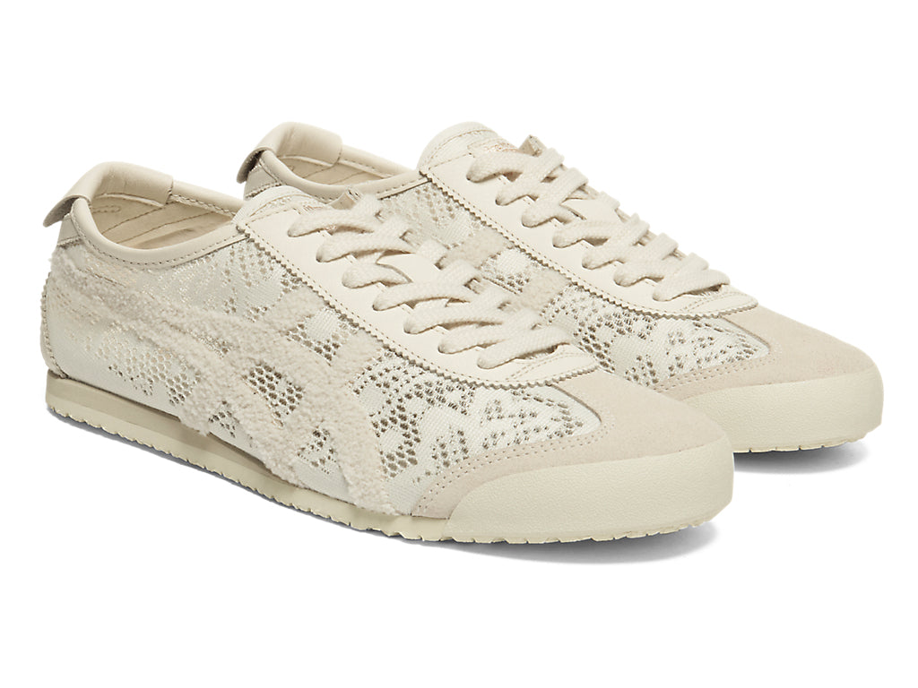 Onitsuka Tiger Mexico 66 Unisex Sneakers ¨C Off-White / Lace Mesh running shoes women asics mens shoes