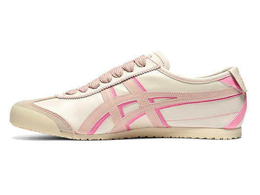 Onitsuka Tiger Mexico 66 Unisex Sneakers ¨C Cream / Pink running shoes women asics mens shoes