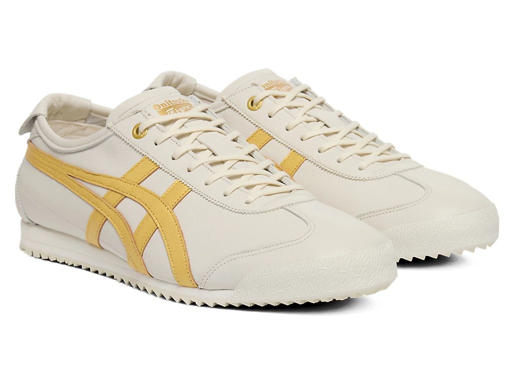 Onitsuka Tiger Mexico 66 Unisex Sneakers ¨C Off-White / Gold running shoes women asics mens shoes