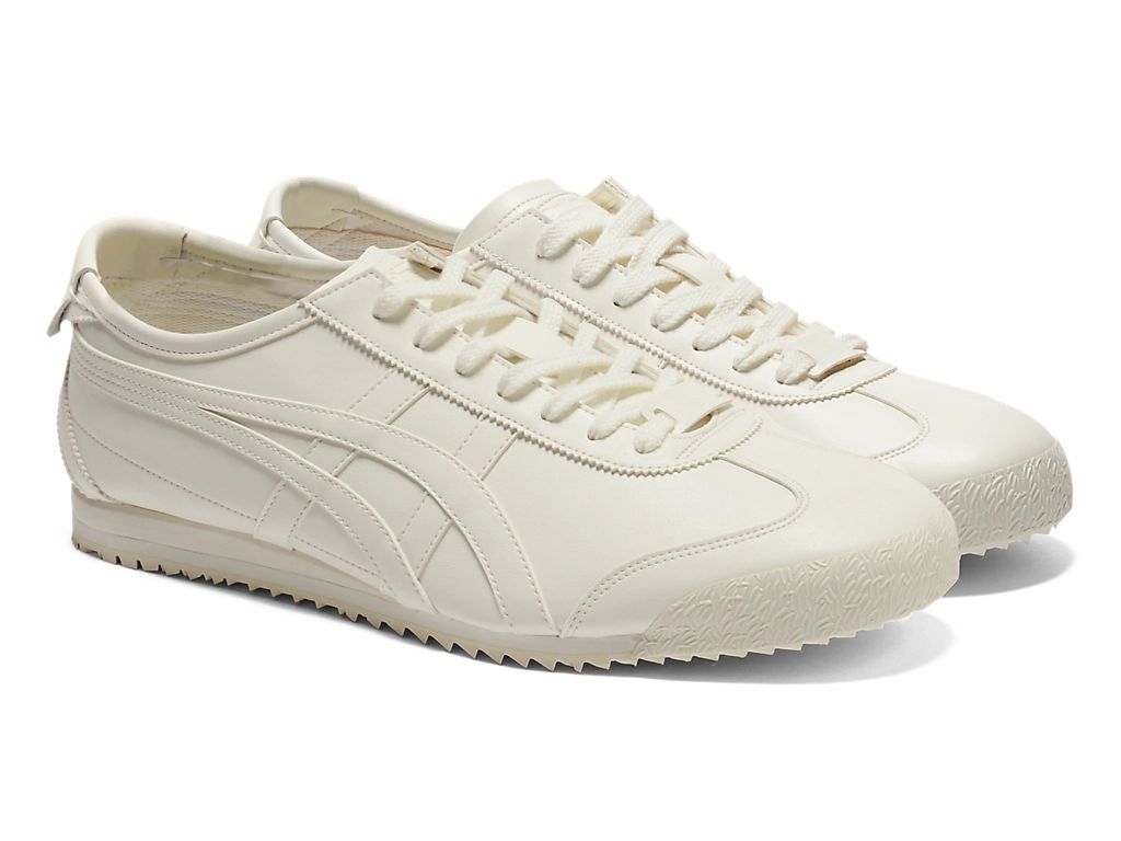 Onitsuka Tiger Mexico 66 Unisex Sneakers ¨C Off-White Leather  running shoes women asics mens shoes