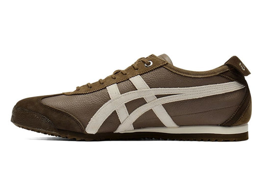 Onitsuka Tiger Mexico 66 Unisex Sneakers ¨C Brown Off-White Stripe  running shoes women asics mens shoes