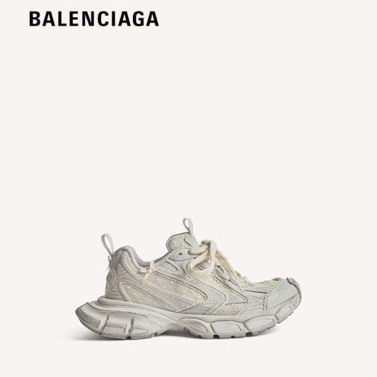 Balenciaga 3XL Check Pattern men's shoes  women sneakers