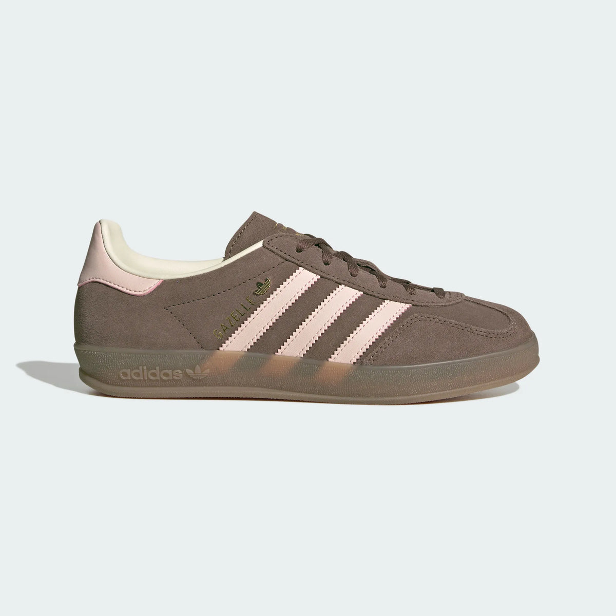 Adidas Originals ¨C Dark Brown / Light Pink Suede Casual Sneakers