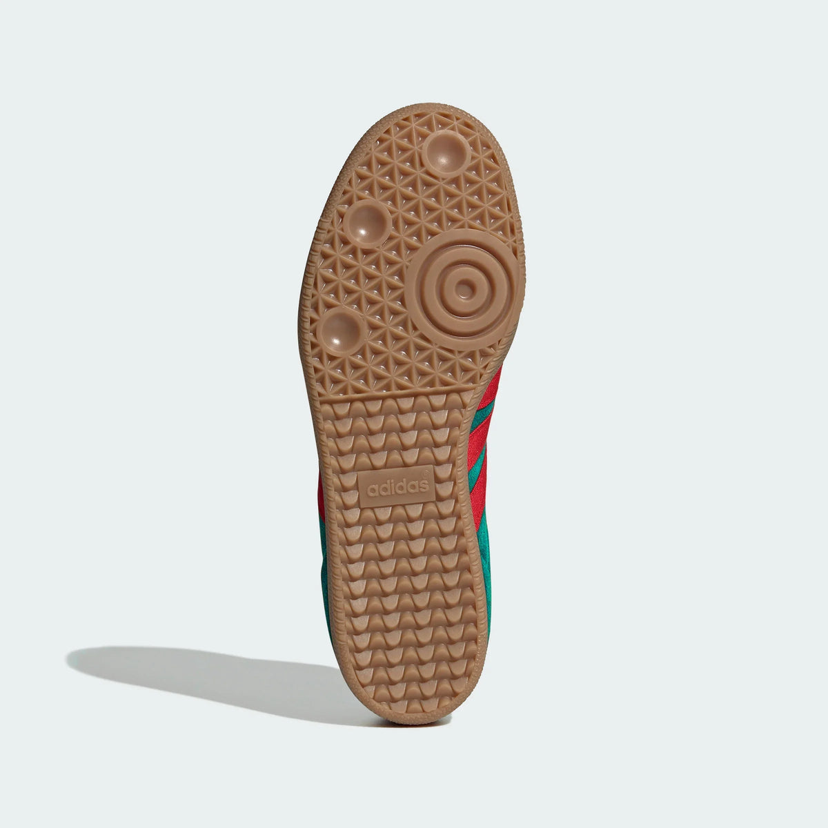 Adidas Originals ¨C Dark Green / Red Suede Casual Sneakers