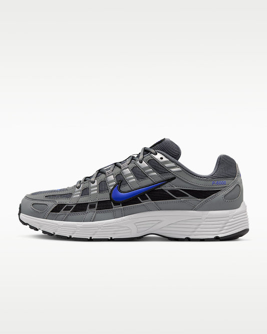Nike P-6000 ¨C Grey / Black / Blue Mesh Athletic Sneakers