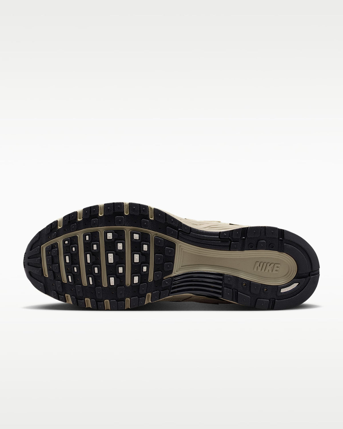 Nike P-6000 ¨C Beige / Cream / Black Mesh Athletic Sneakers