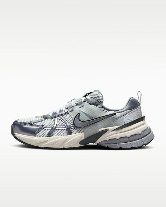 Nike V2K Run ¨C Grey / Silver Mesh Athletic Sneakers