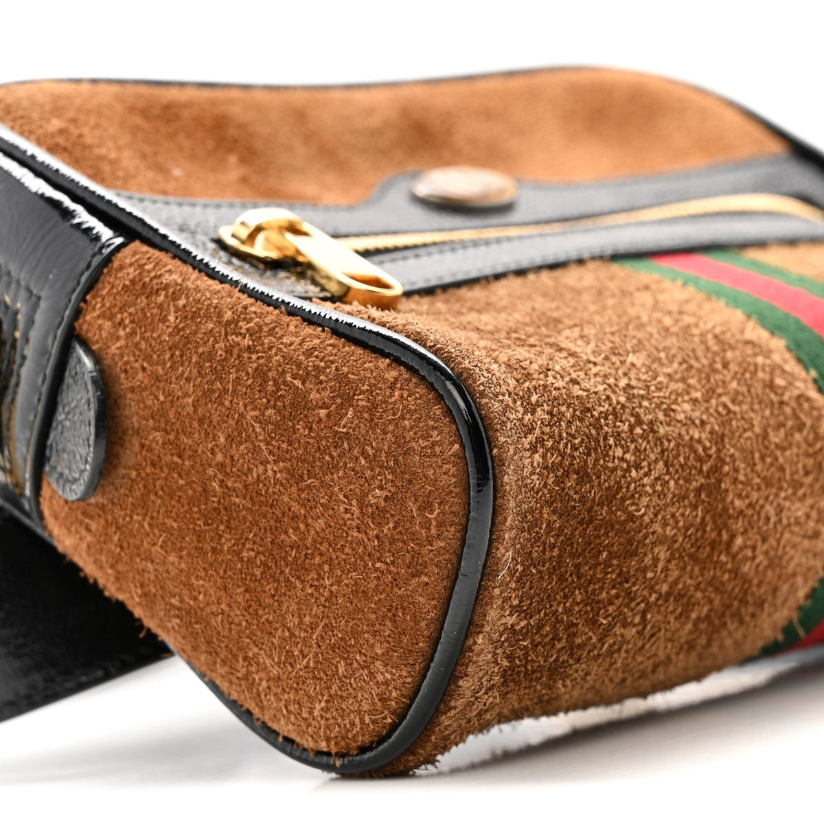 Suede Small Ophidia Belt Bag 85 34 Brown