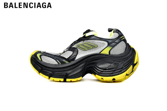 Balenciaga 10XL men's shoes  women sneakers ¡ª Grey / Black / Yellow