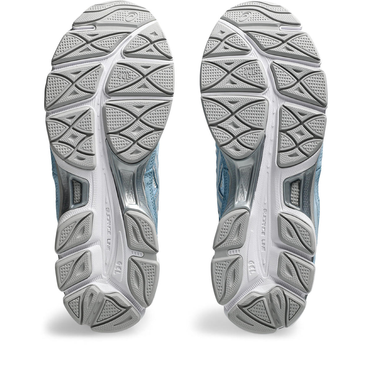 Asics womens shoes  neutral running shoes mens  sneakers Gel-Nimbus 24 ¨C White/Light Blue Sneaker